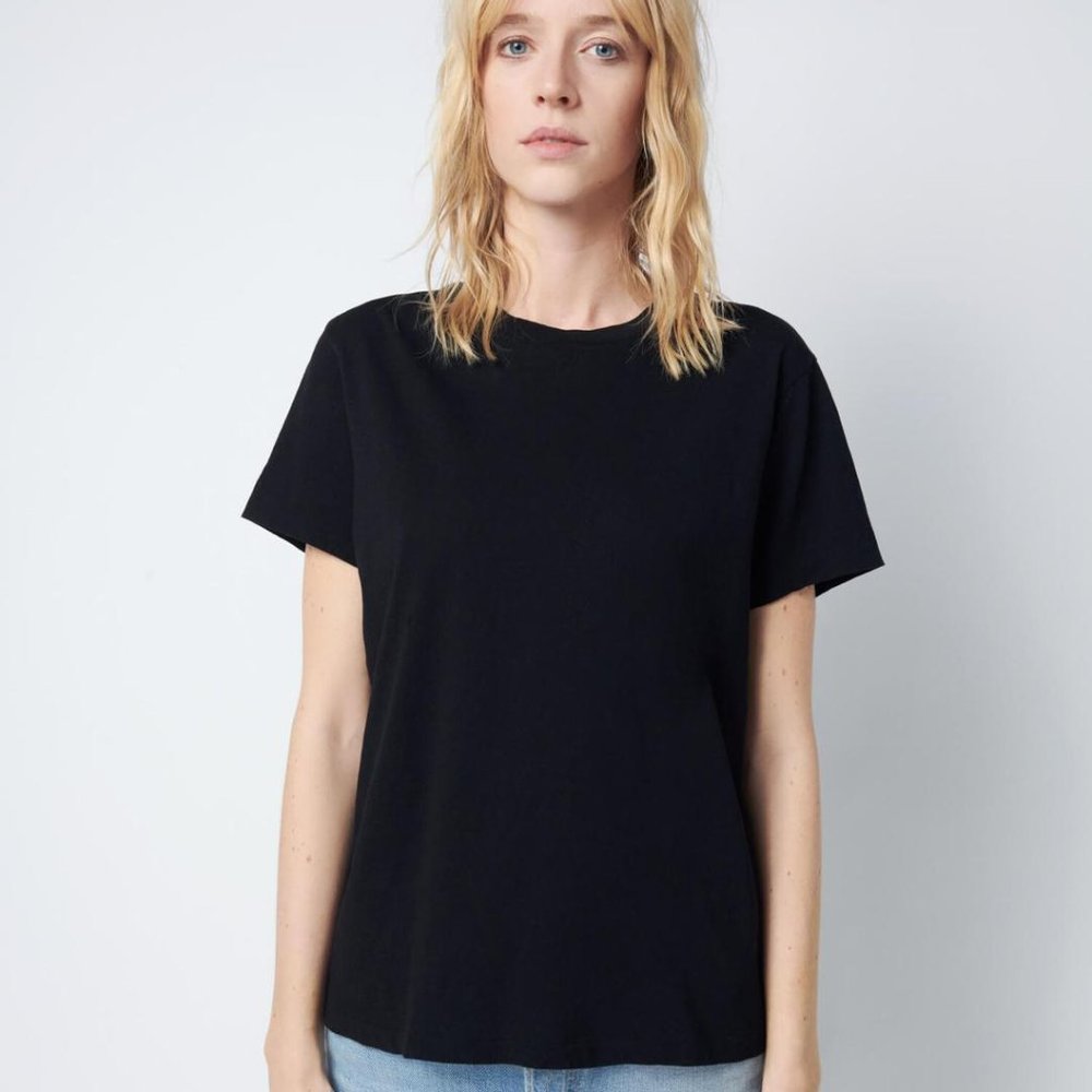 RE/DONE Modern Cotton Loose Tee, sz XS